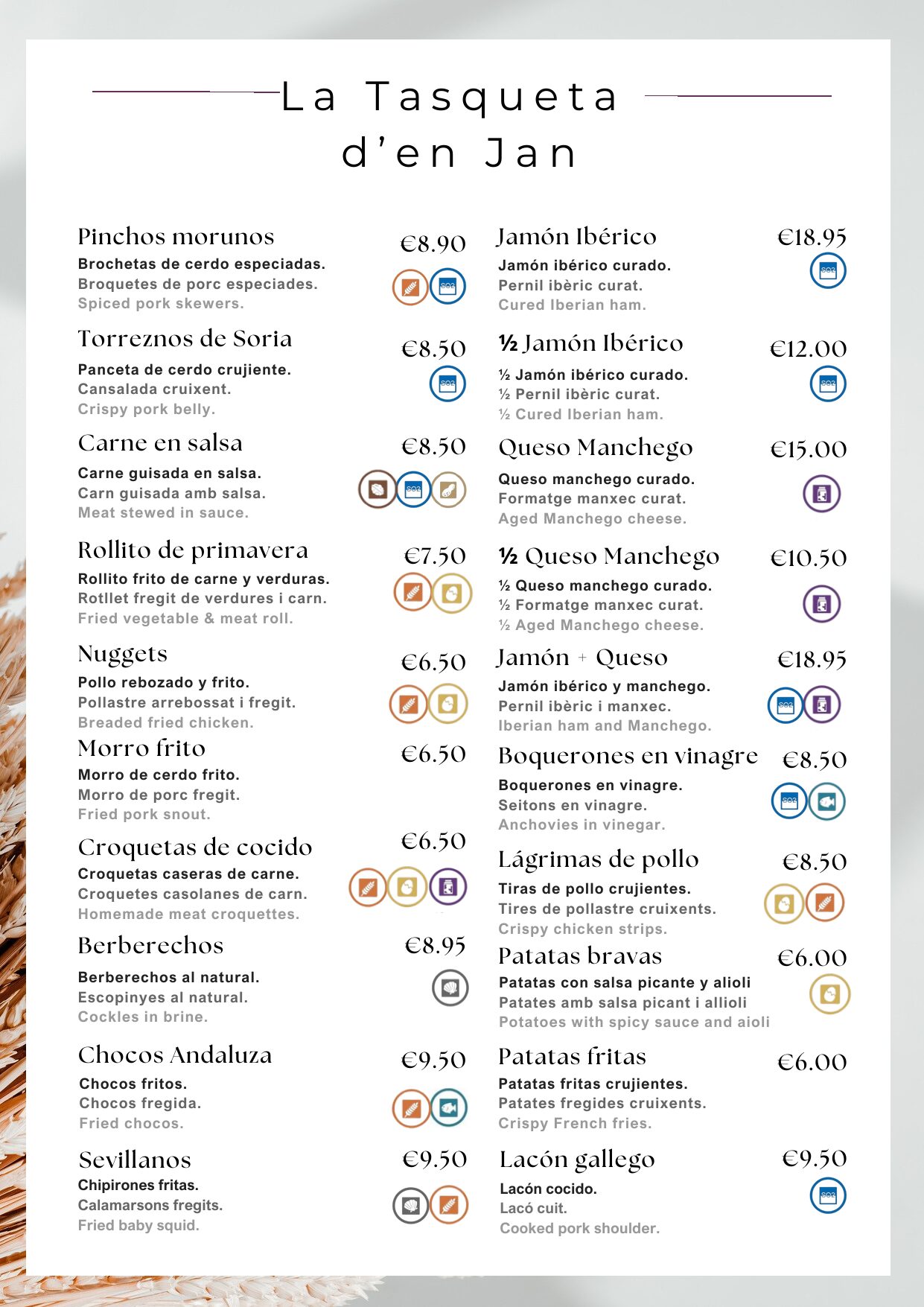 Carta La Tasqueta d'en Jan, página 1