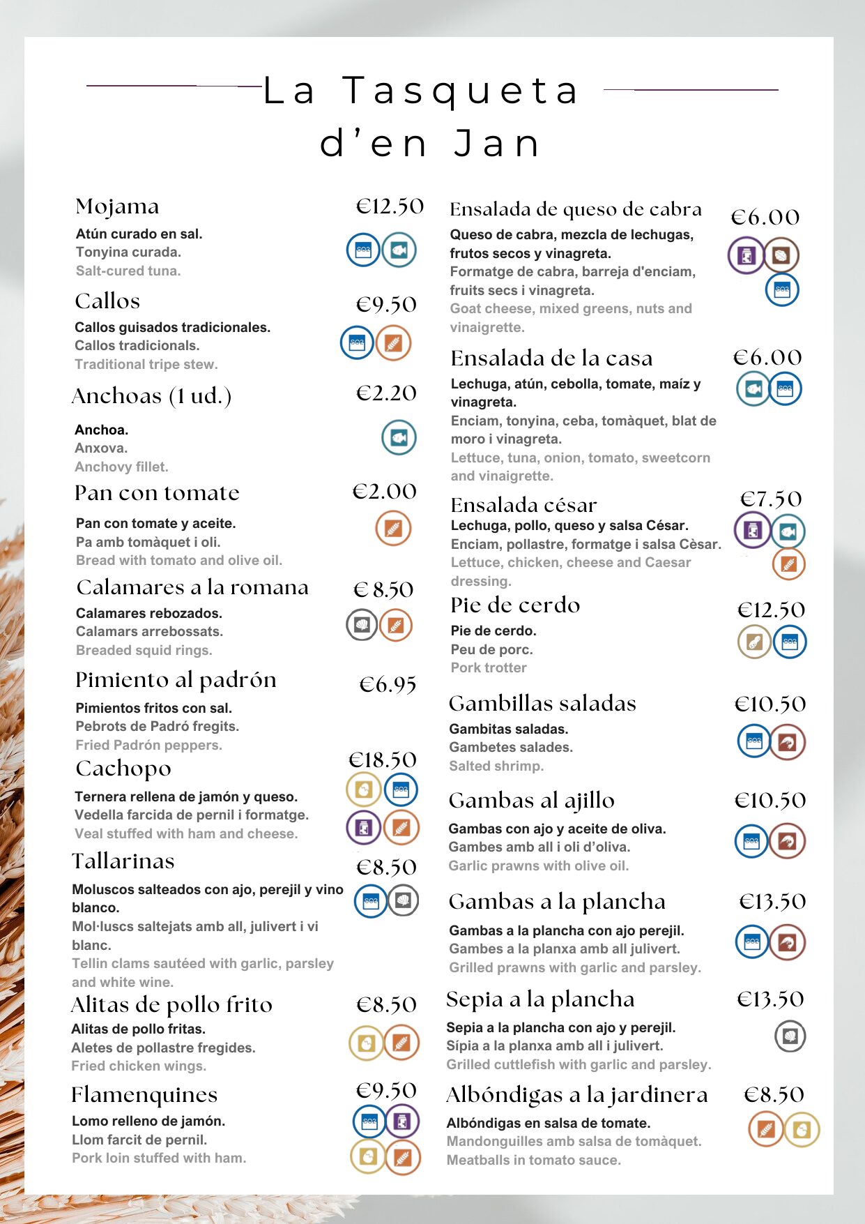 Carta La Tasqueta d'en Jan, página 2
