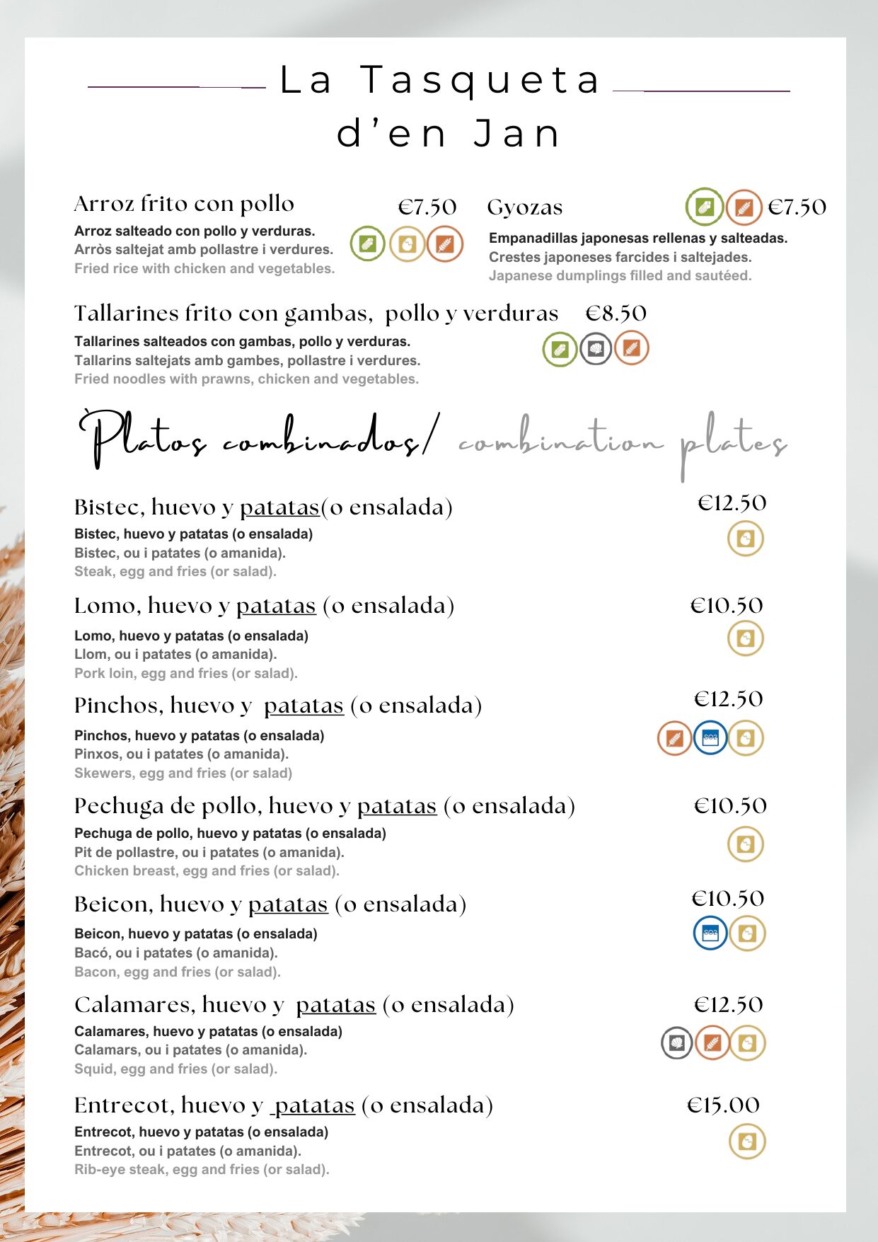 Carta La Tasqueta d'en Jan, página 3